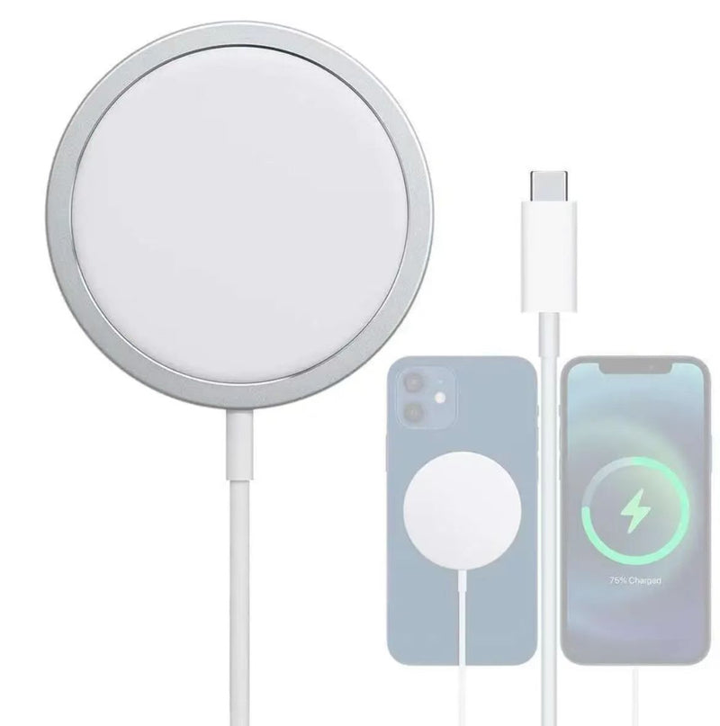 MagSafe Charger - Wireless Charger with Fast Charging Capability, Type C Wall Charger, Compatible with iPhone and AirPods