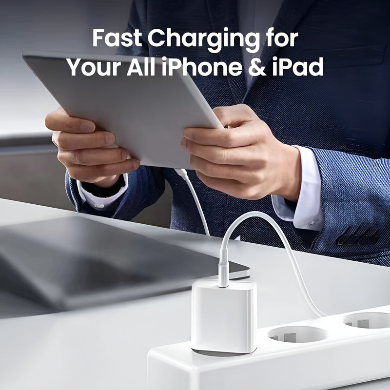 20W USB-C Wall Charger, Fast Charging Power Adapter for iPhone